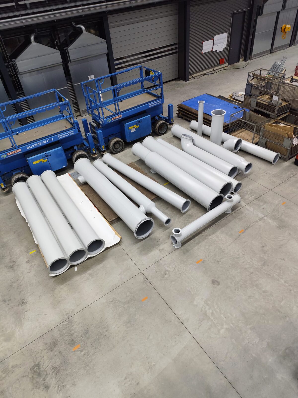 Industriemontage – Einsatz vor Ort