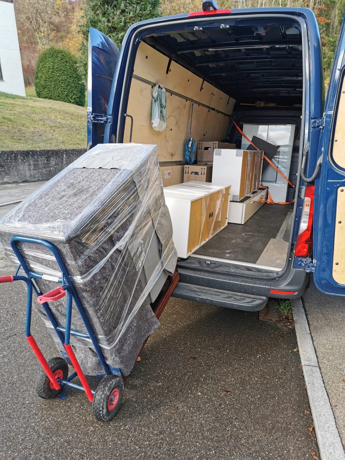 Umzug & Transport – Einsatz vor Ort