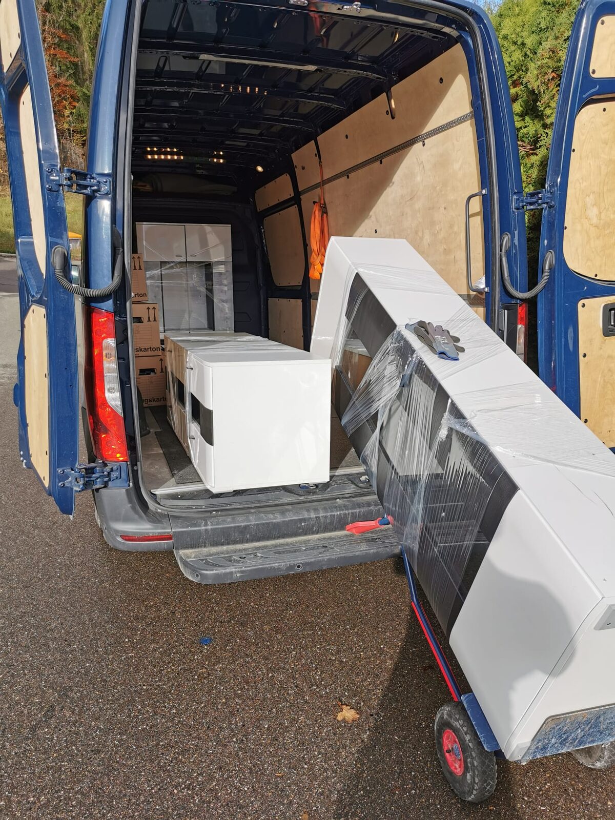 Umzug & Transport – Einsatz vor Ort